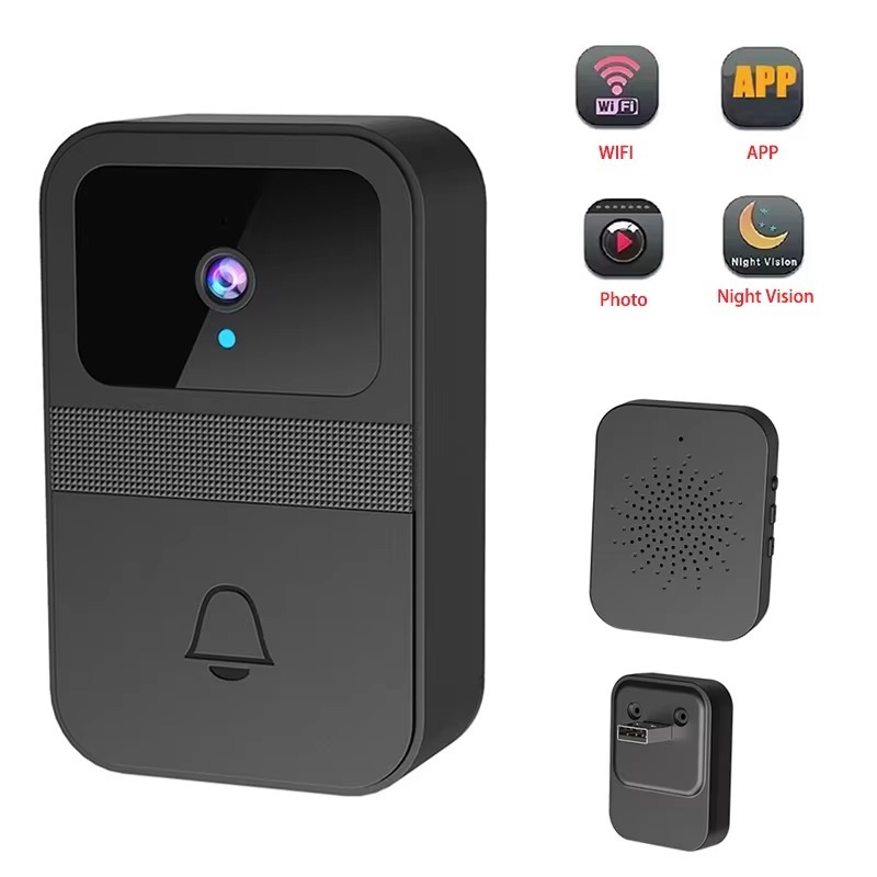Home Security Front Door Camera - Deurbel met camera, foto, wifi, deurbellen
