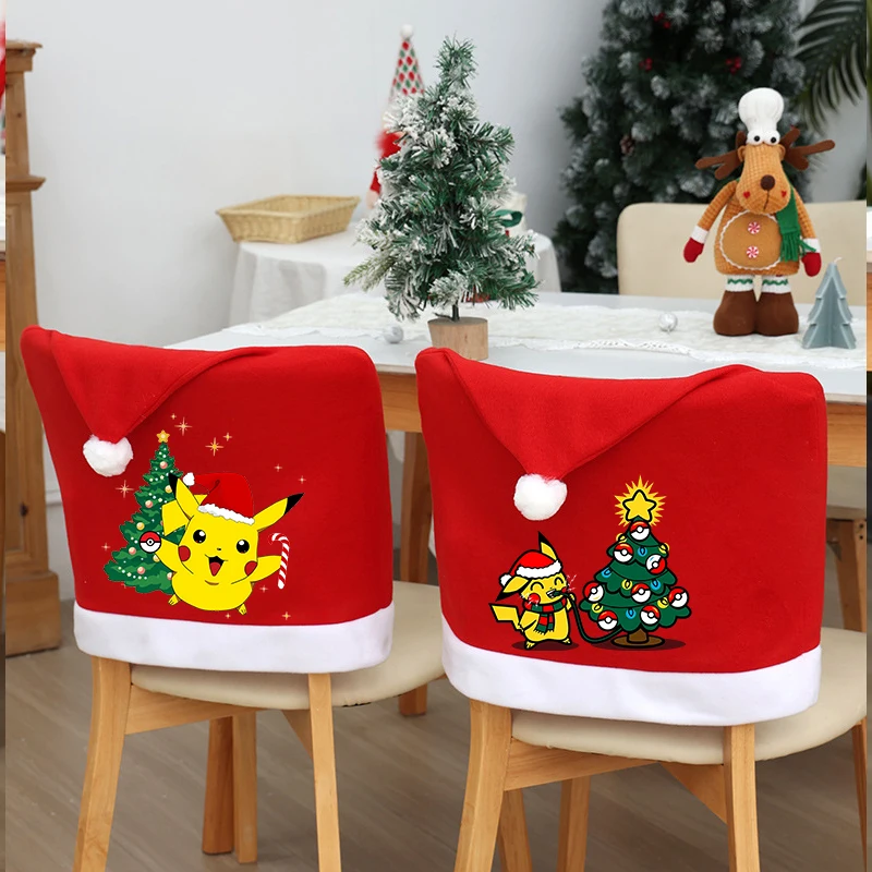 Home Security Items - Pok É Mon Kerstmuts Stoelhoesjes Anime