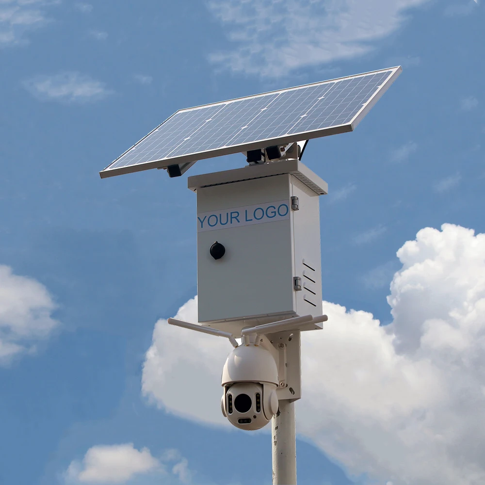 Sim Gsm Alarm - Professioneel 4G Solar CCTV beveiligingssysteem IP