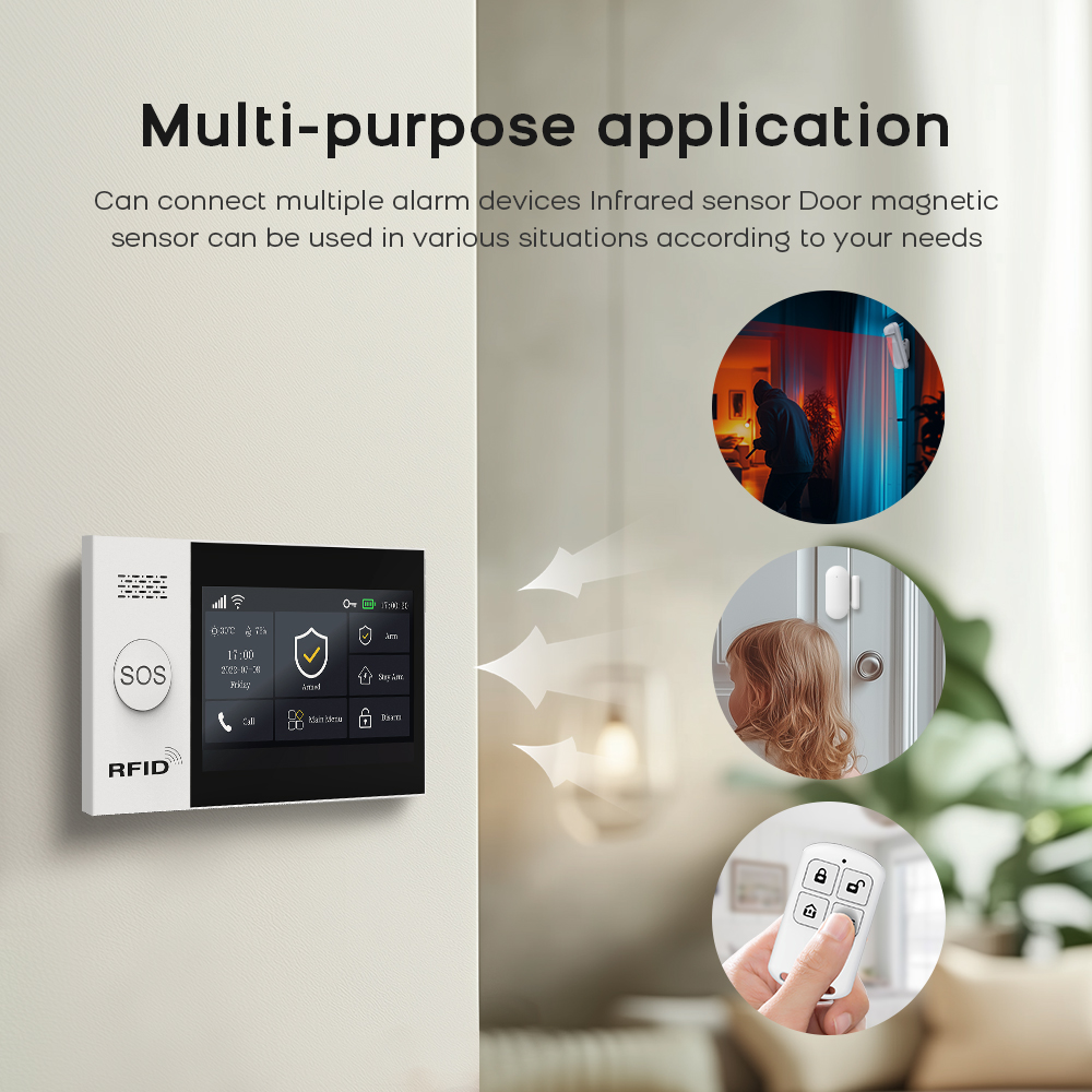 PG-107 Tuya Wireless Home Wifi - Sim Gsm Alarm recensie en prijs