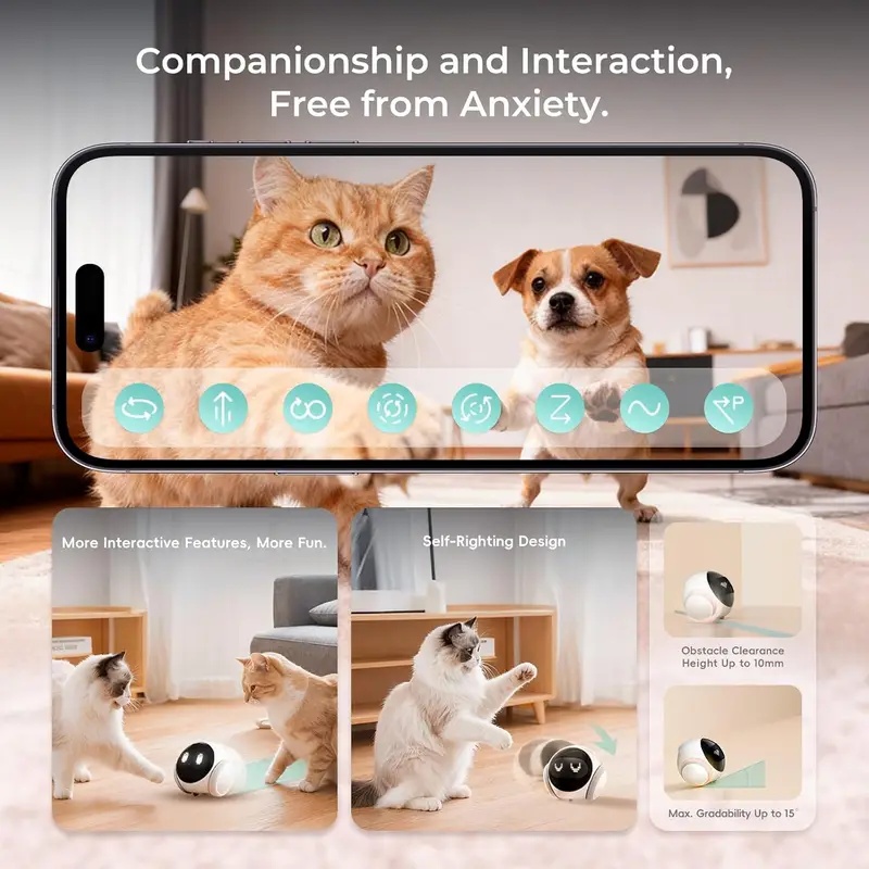 Beweegbare Indoor Huisdierrobo - Home Security Robots recensie en prijs