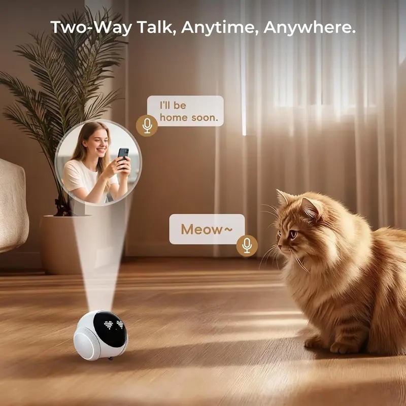 Beweegbare Indoor Huisdierrobo - Home Security Robots recensie en prijs