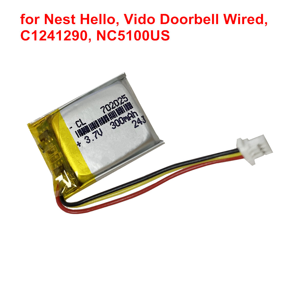 3.7V 300mAh vervangende batter - Home Security Battery Replacement recensie en prijs