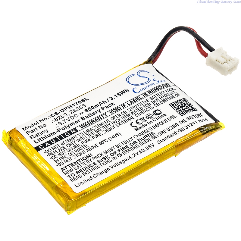 Cameron Sino 3.7V 850mAh Verva - Home Security Battery Replacement recensie en prijs